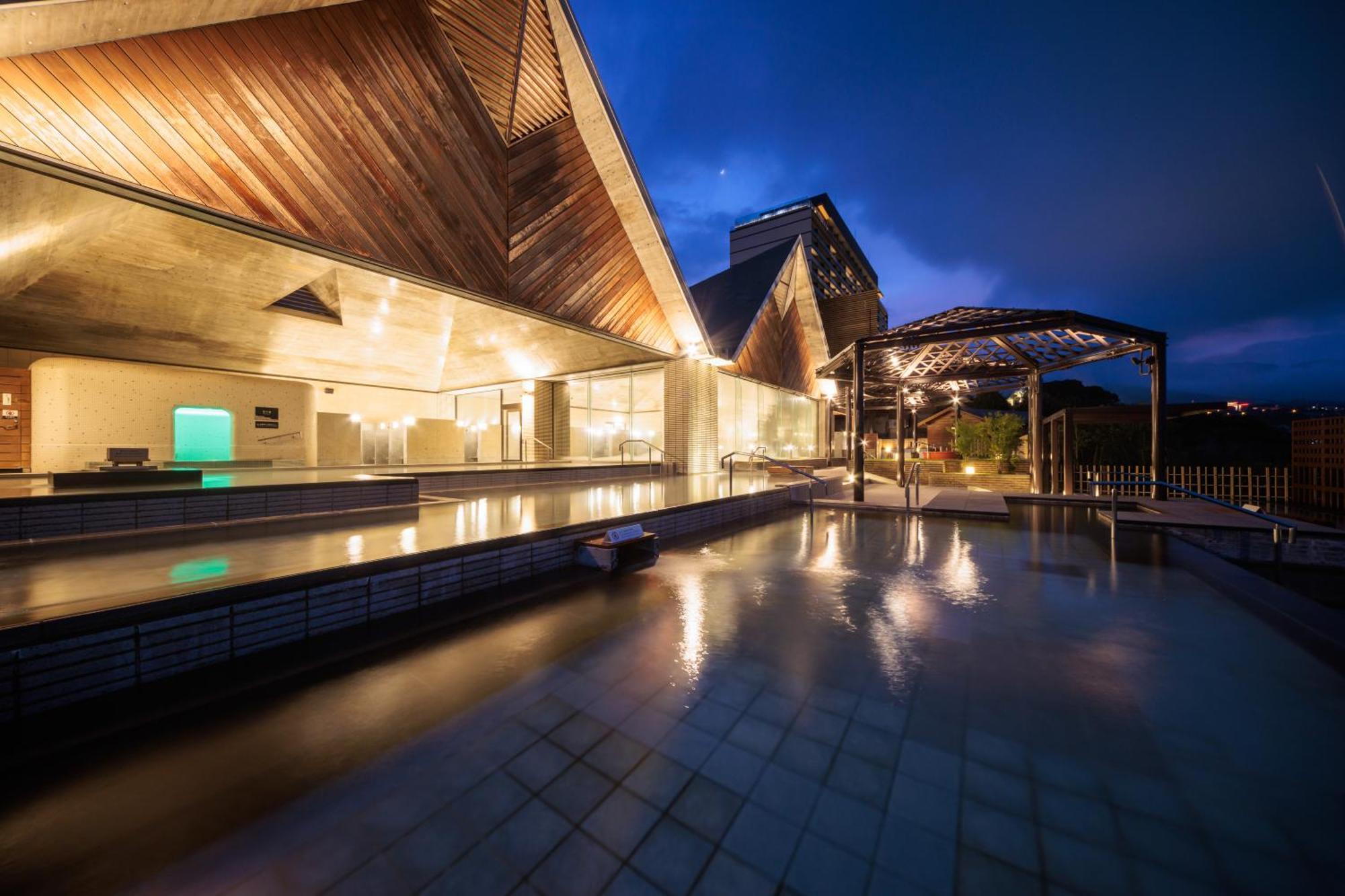 Suginoi Hotel Beppu Bagian luar foto