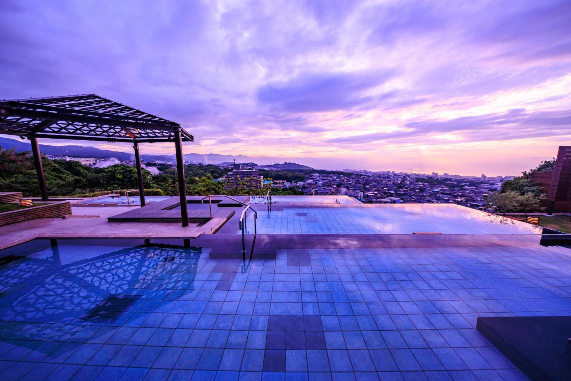 Suginoi Hotel Beppu Bagian luar foto