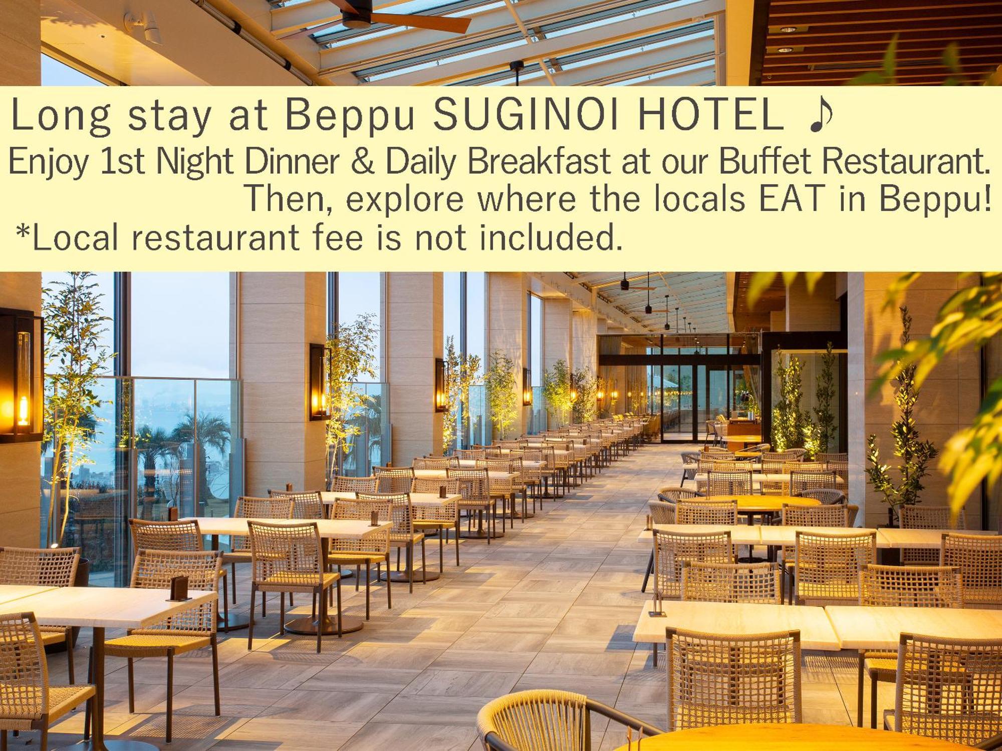 Suginoi Hotel Beppu Bagian luar foto
